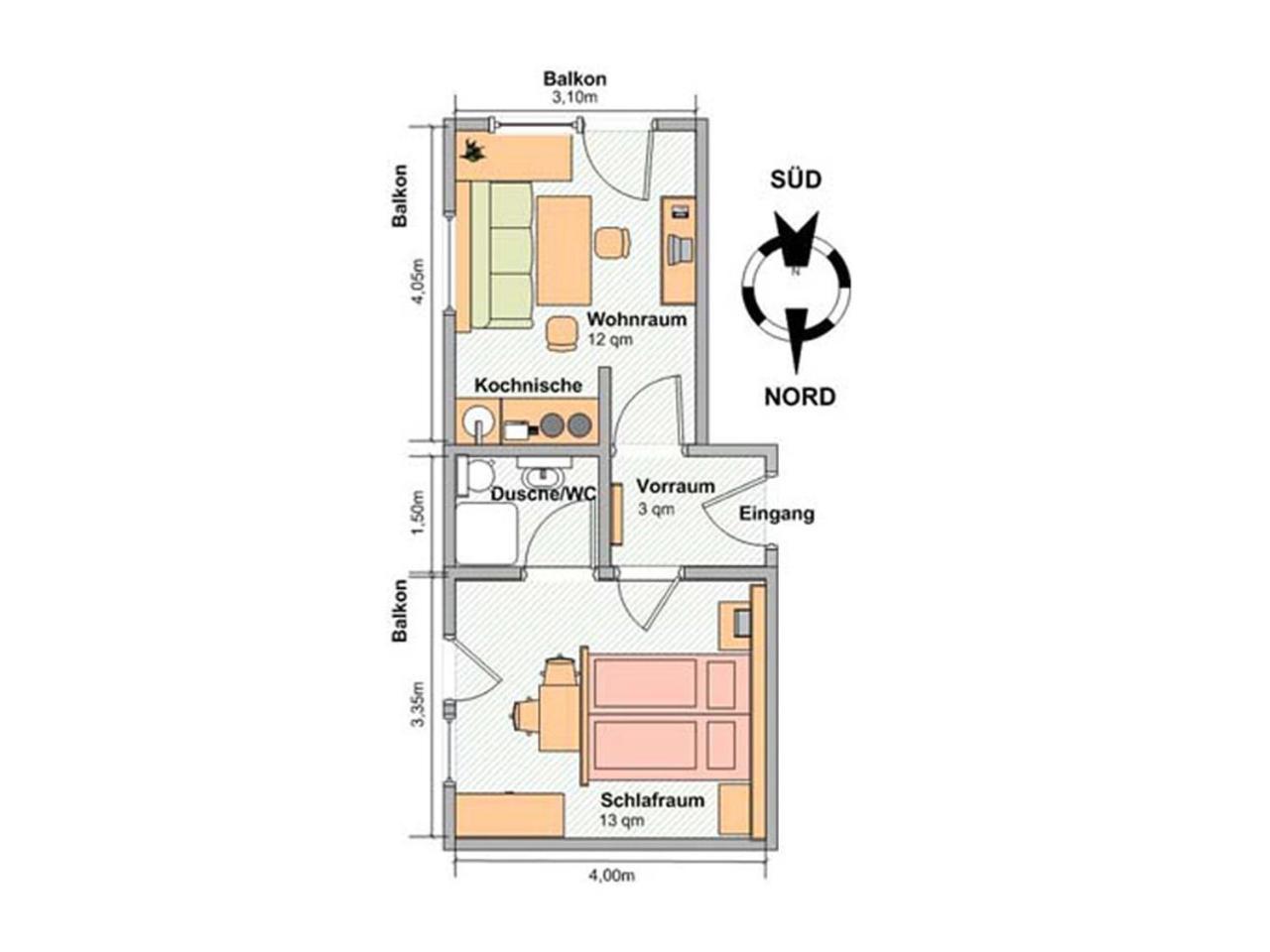 Апартаменты Haus Enzian Лермос Экстерьер фото