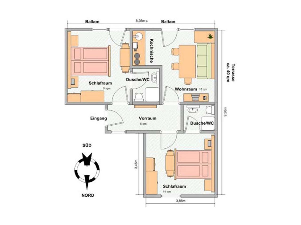 Апартаменты Haus Enzian Лермос Экстерьер фото